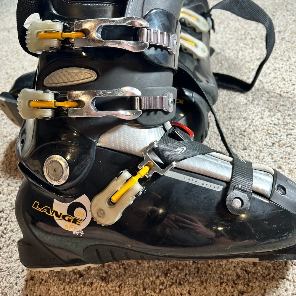 Lange SFT 100 Ski Boots Mondo Sz 28/28.5